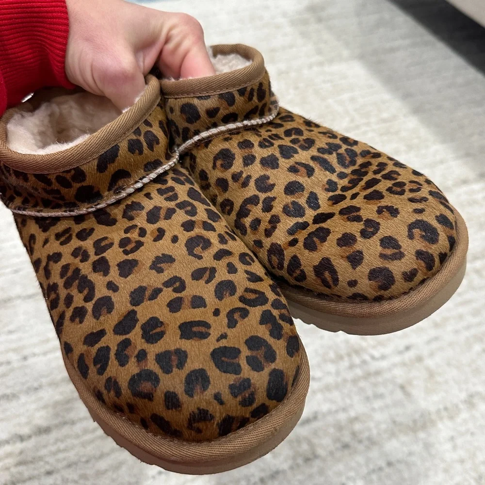 Ugg Classic Ultra Mini Boot Leopard - Picture 6 of 8